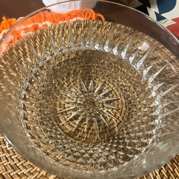 Vintage Luminarc Arcoroc France Diamant 9" Serving/Salad Bowl Discontinued - Picture 7 of 15
